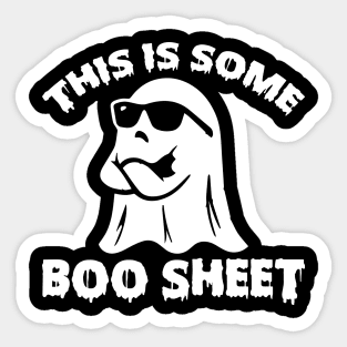 This is Some Boo Sheet funny halloween 2023 Sticker